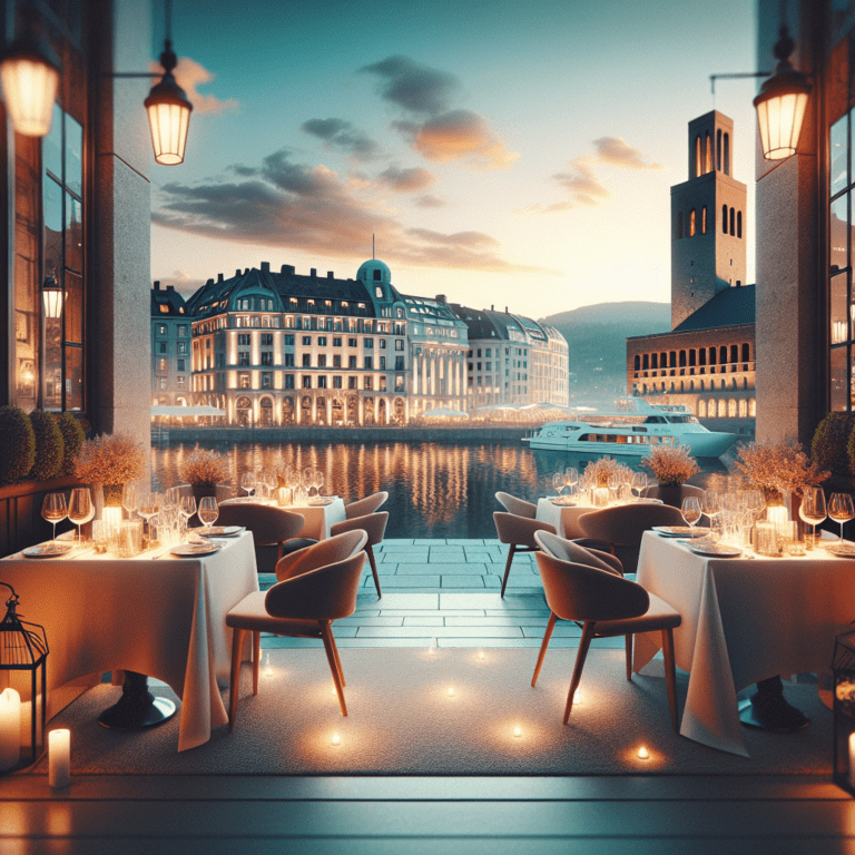 Top Spots for a Romantic Dinner in Oslo