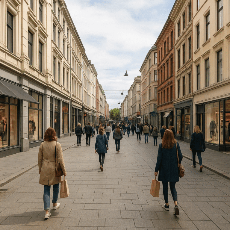 Best Shopping Streets in Oslo
